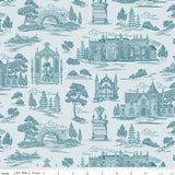NORTHANGER ABBEY ABBEY BLUE - C17894-BLUE - 100% Cotton