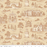 NORTHANGER ABBEY ABBEY VANILLA - C17894-VANILLA - 100% Cotton
