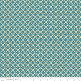 NORTHANGER ABBEY TILNEY AZURE - C17897-AZURE - 100% Cotton