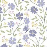 Floral Song – CC33-1 Little Blossom White - 100% Cotton