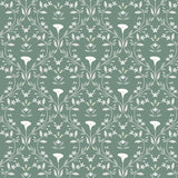 Water Garden – CC37-2 Forest Green - 100% Cotton