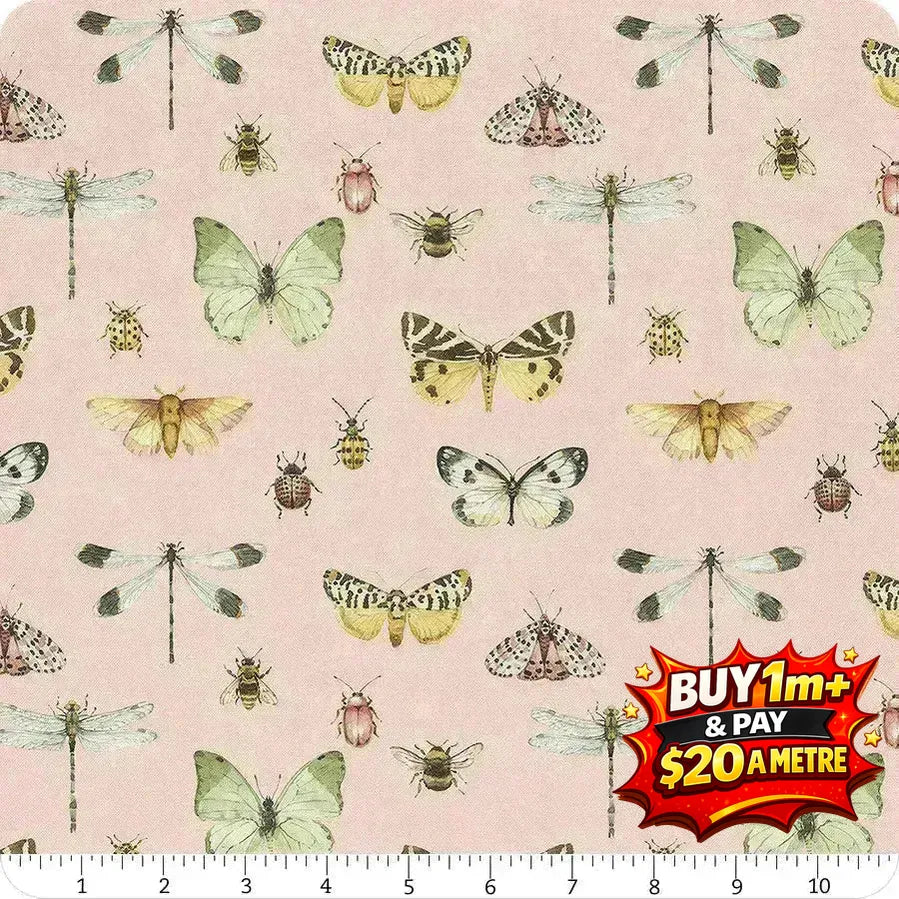 LOVE ME MORE - CD15632 - BLUSH - 100% Cotton