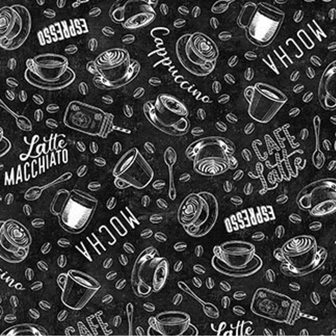 Cafe Culture 24488-99 Fabric 1/2 Metre x WOF