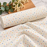 Rainbow Confetti Premium 100% Cotton Fabric 46cm x 55cm