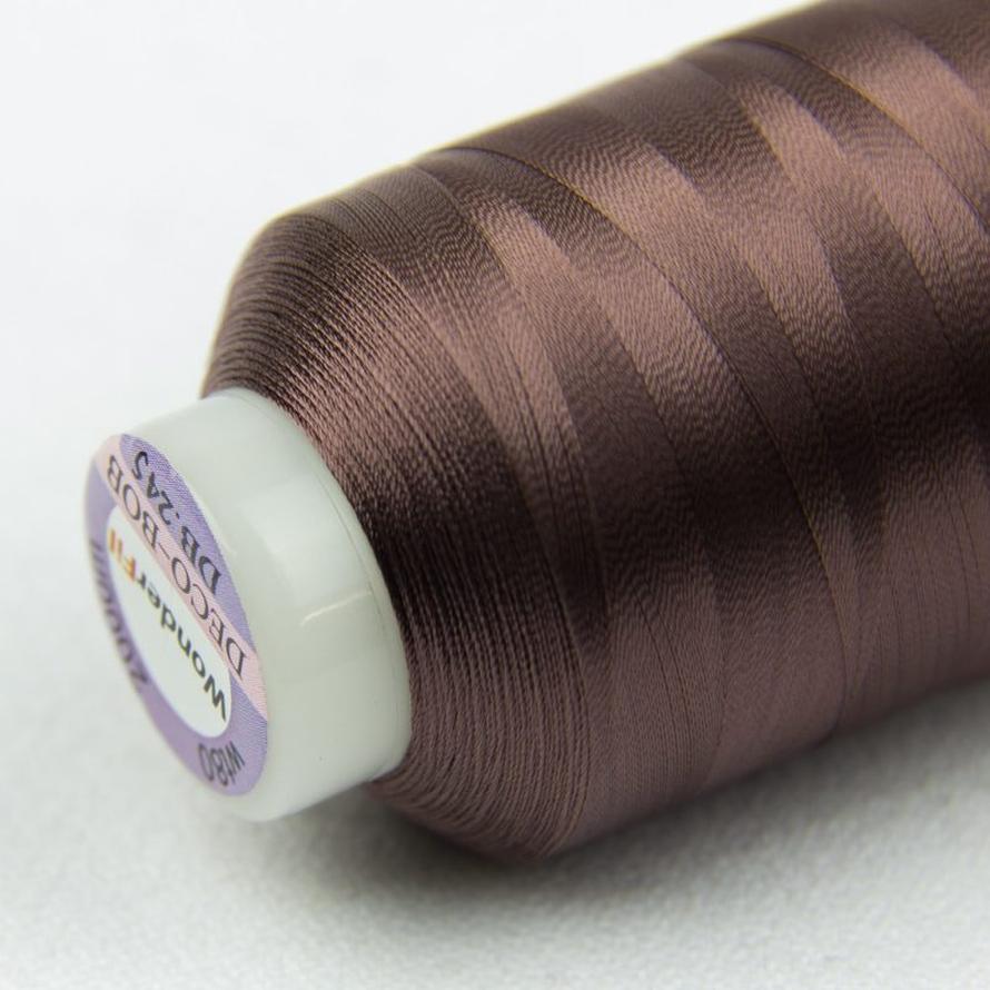 Thread - DecoBob Polyester - 80Wt - DB245 - Plum
