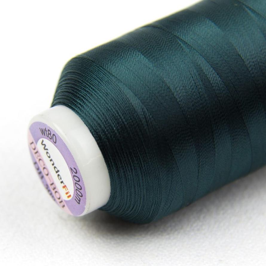 Thread - DecoBob Polyester - 80Wt - DB509 - Dark Green