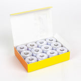 DecoBob prewound bobbins 104 White Size M