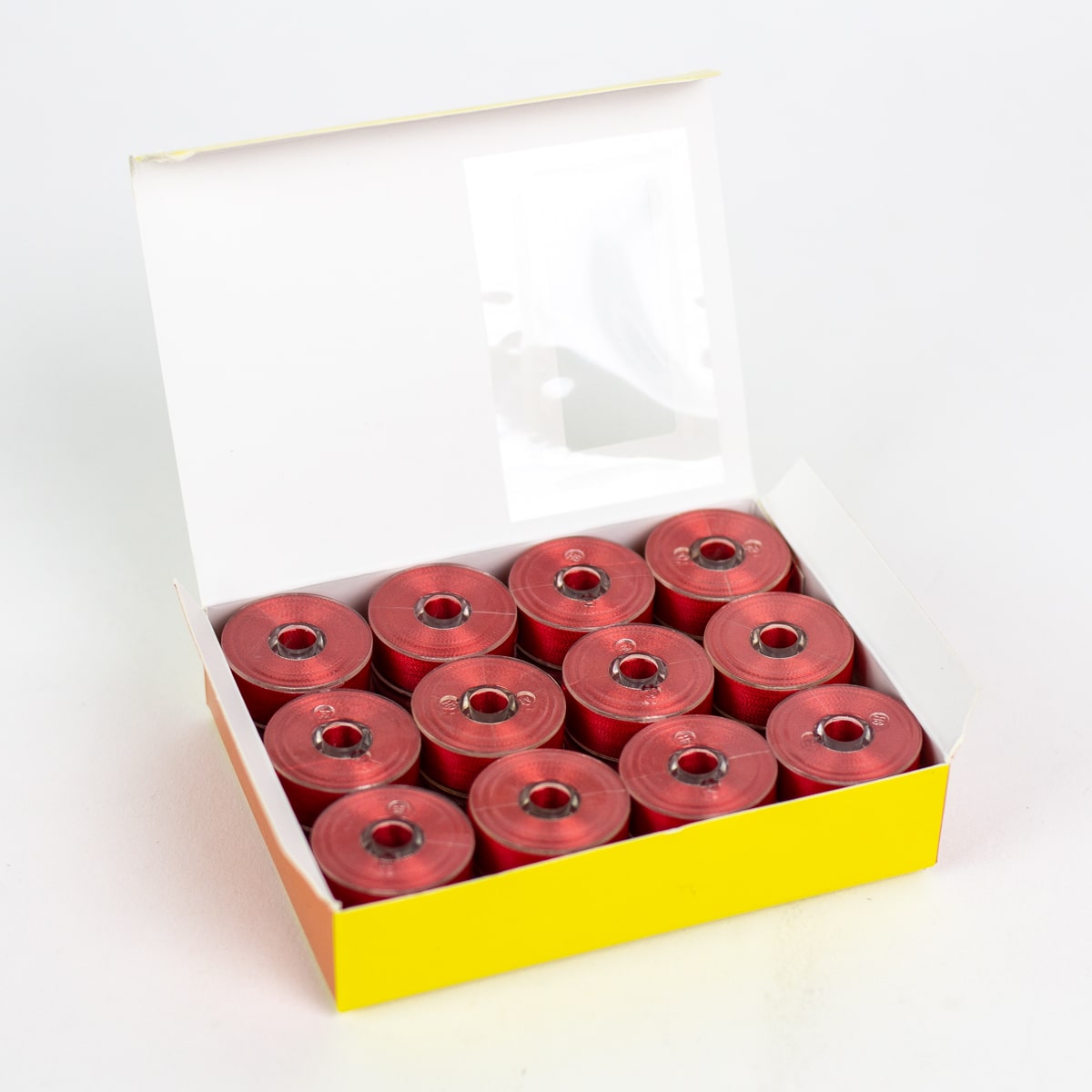 DecoBob prewound bobbins 202 Red Size M