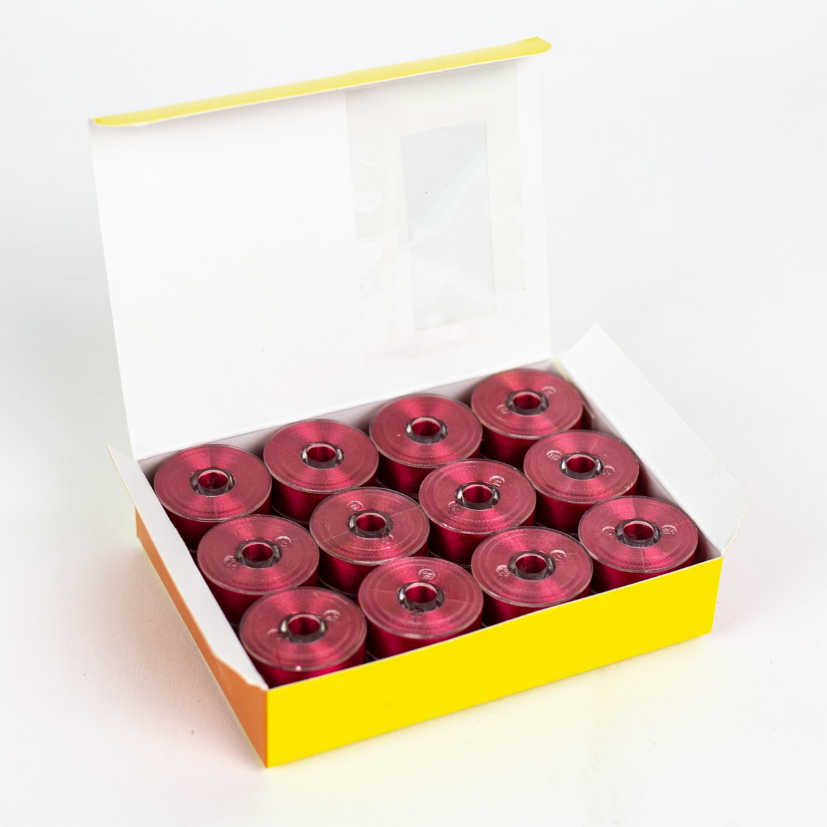 DecoBob prewound bobbins 209 Raspberry Size M