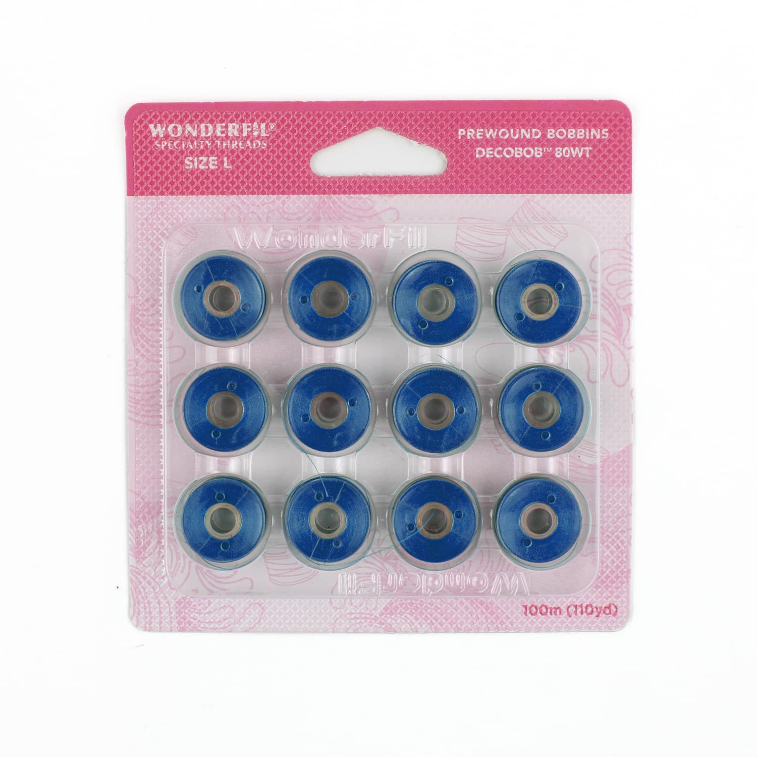 DecoBob prewound bobbins 302 Royal Blue Size L