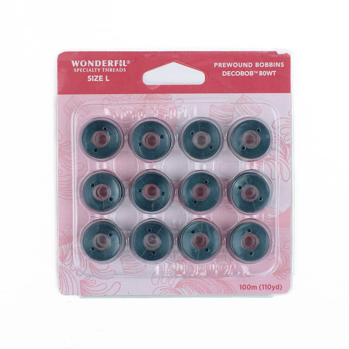 DecoBob prewound bobbins 315 Metal Blue Size L