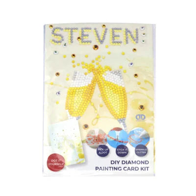 Diamond Dotz Personalised Greeting Card - Celebrations