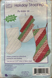 June Tailor - Quilt As You Go - Holiday Stocking