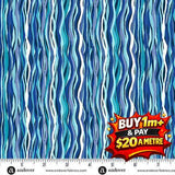 DEEP BLUE SEA - M144B2 - 100% COTTON