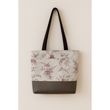 DIY Luxe Tote Bag Kit – Premium Fabric + Easy Instructions Lime Green Owls and Trees