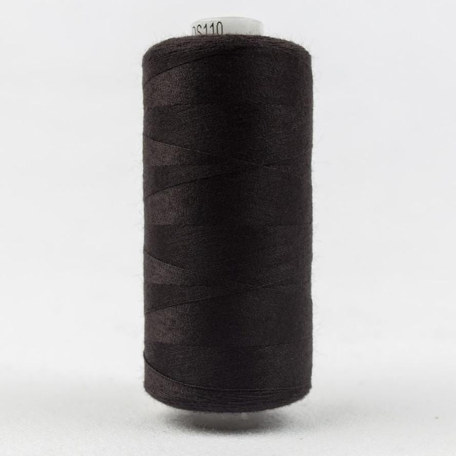 Thread - Designer Polyester - 40Wt - DS110 - Seal Brown