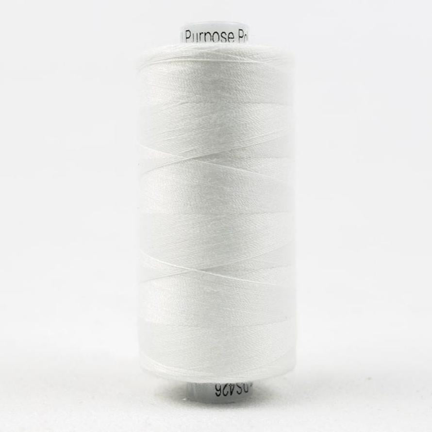Thread - Designer Polyester - 40Wt - DS426 - White