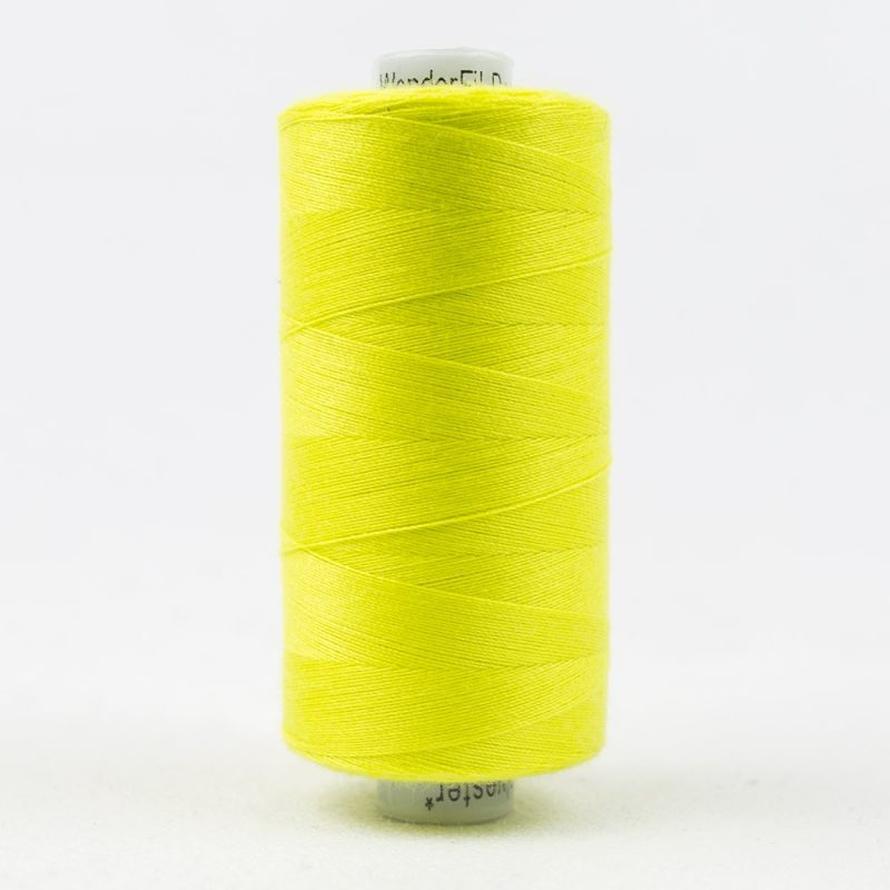 Thread - Designer Polyester - 40Wt - DS822 - Chartreuse Yellow