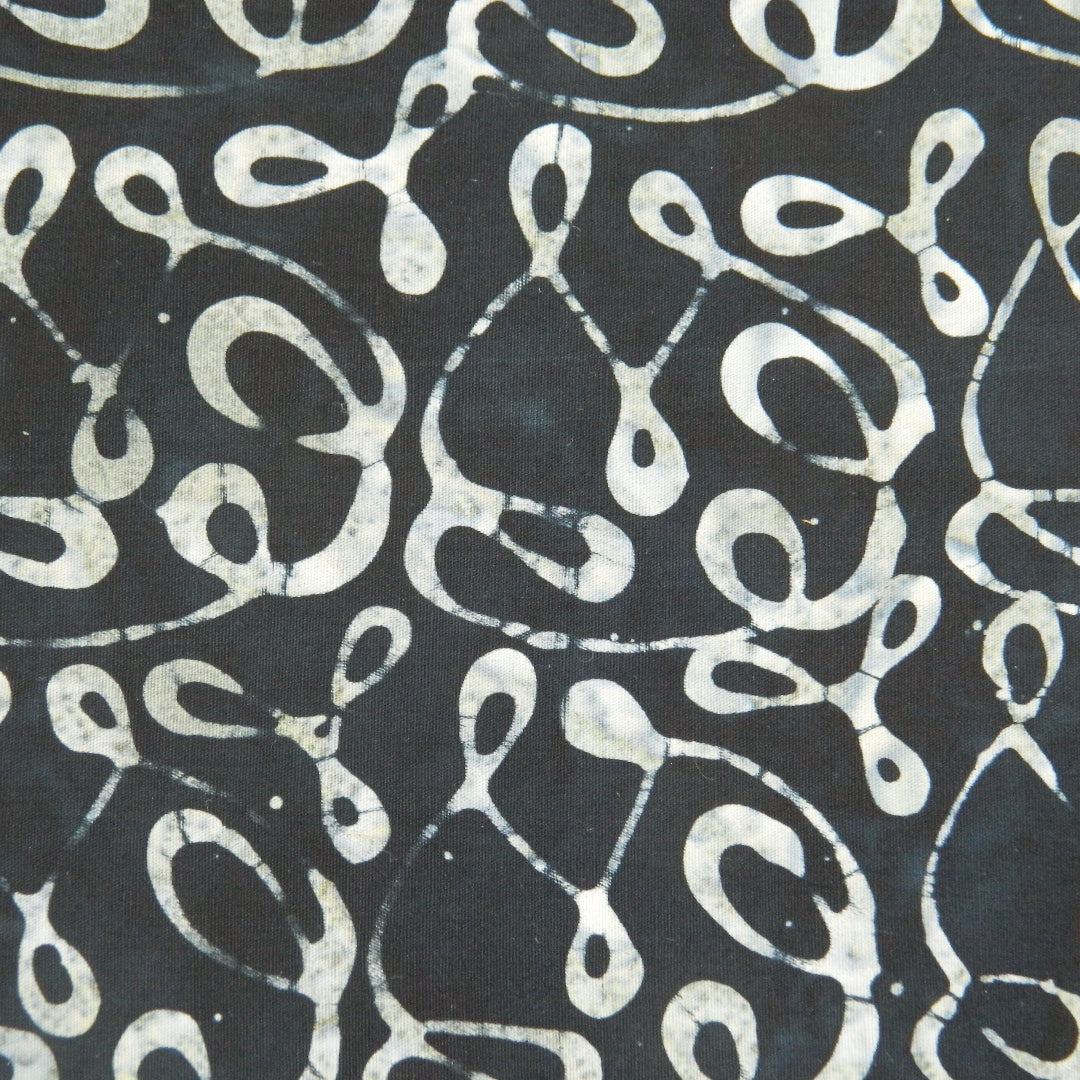 Batik Black Quilt Essentials Inkwell 414Q 9