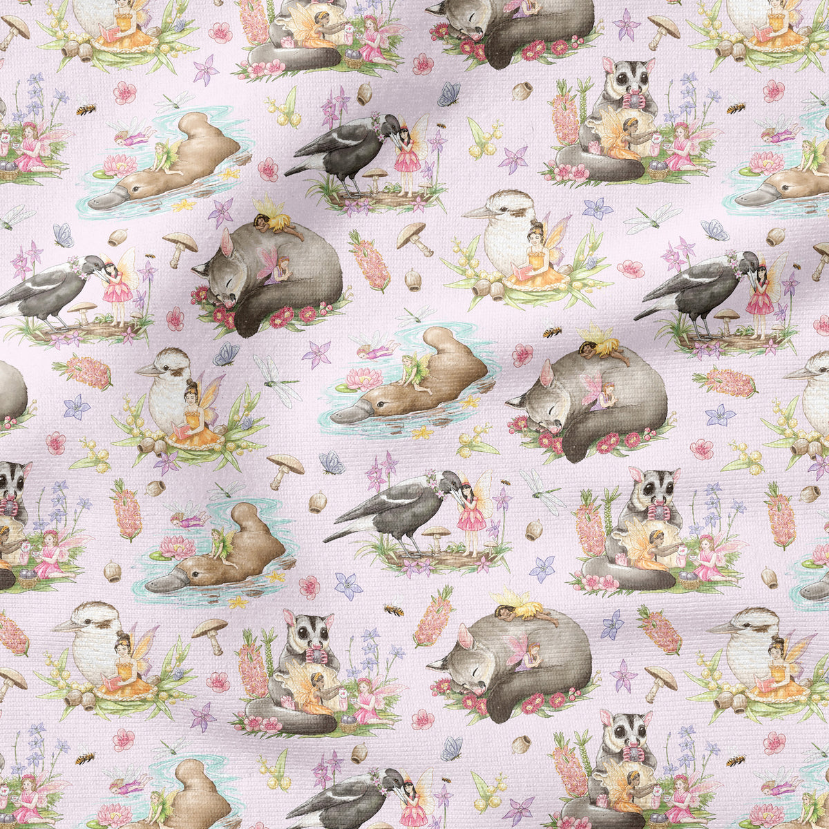 AUSTRALIAN FAIRY FRIENDS - DV5605 - 100% Cotton