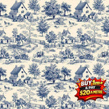 TOILE DE JOUY DV6620 100% COTTON
