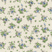 Light cream fabric with floral pattern.