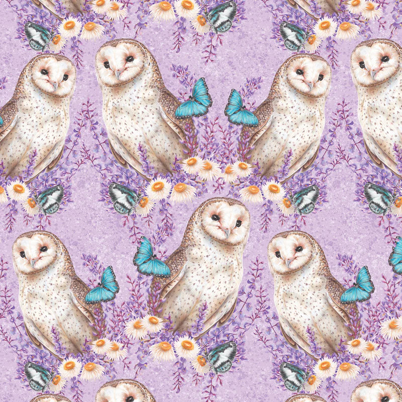 DV7045 #KAYLA REAY - BIRD BOUQUETS 100% COTTON