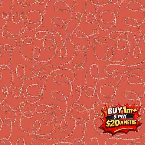 ADVENT COORDINATE DV7209 CHRISTMAS 100% COTTON