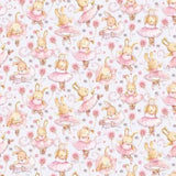Ballerina Bunny Small Scale DV7248 100% Cotton
