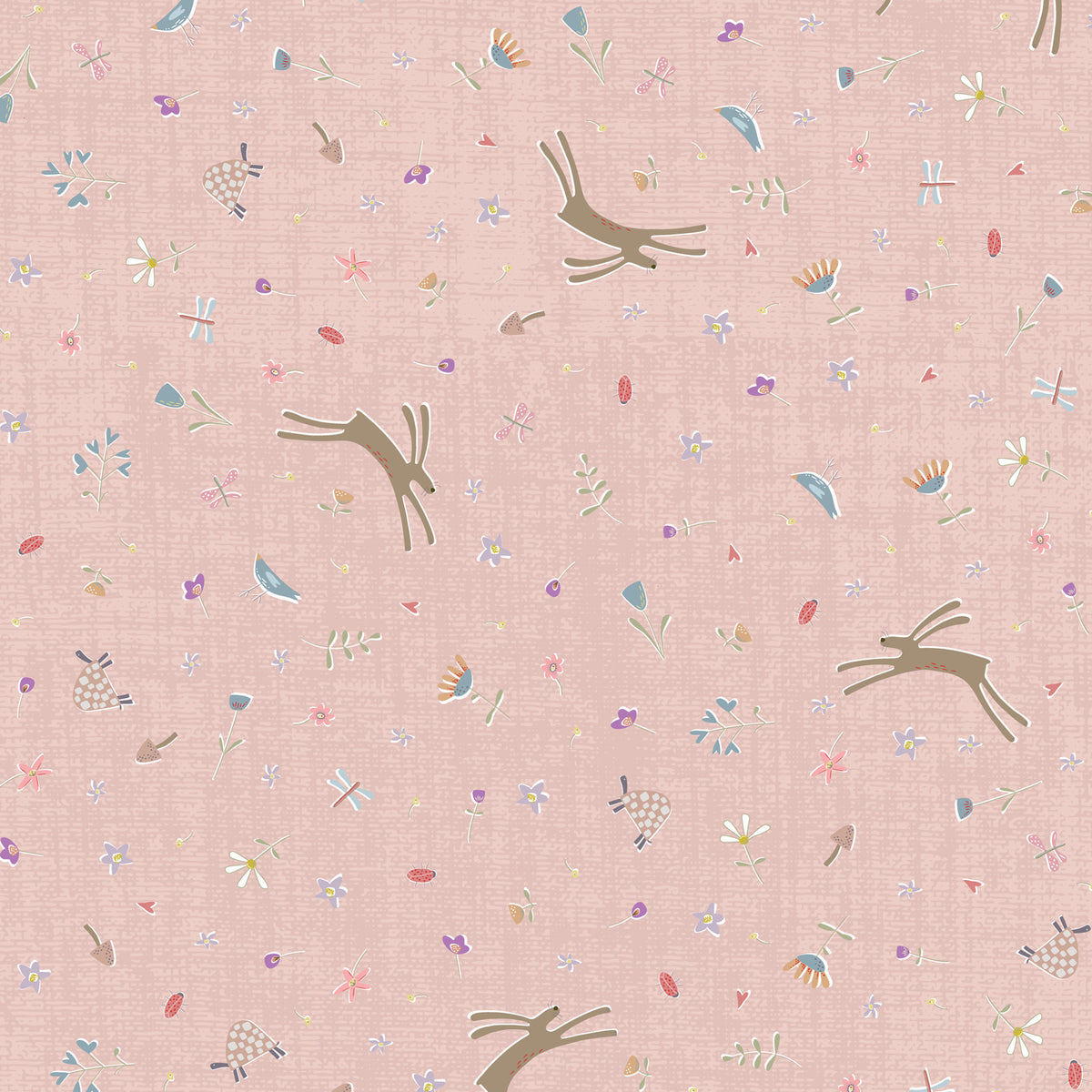 Slow & Steady by Anni Downs Hatched & Patched – DV7426 100% Cotton Fabric