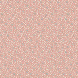 Slow and Steady - DV7428 - Daisy Spot - Pink 100% Cotton Fabric