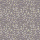 Slow and Steady - DV7430 - Daisy Spot - Charcoal 100% Cotton Fabric
