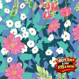 SUMMER ABROAD POPLIN SALZBURG SKY DVF1101 100% COTTON POPLIN 120GSM 147CM