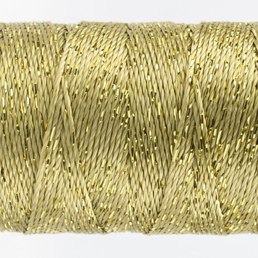 Thread - Dazzle Rayon Metallic - 8Wt - DZ1000 - Gold
