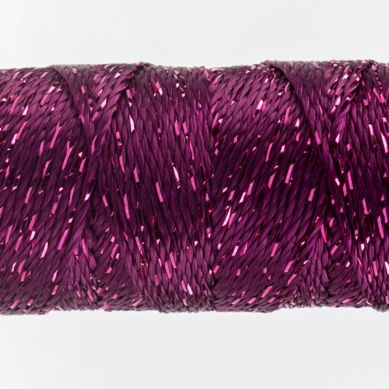 Thread - SSDazzle Rayon Metallic - 8Wt - SSDZS1123 - Anemone - 46m/50yd