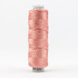 Thread - SSDazzle Rayon Metallic - 8Wt - SSDZS1127 - Apricot Blush - 46m/50yd