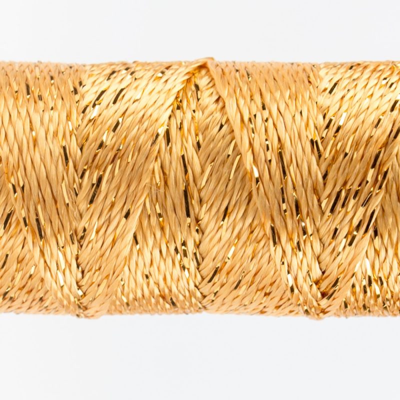 Thread - SSDazzle Rayon Metallic - 8Wt - SSDZS1176 - Peach Fuzz - 46m/50yd