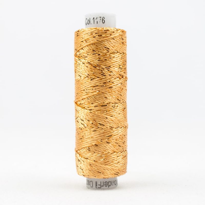 Thread - SSDazzle Rayon Metallic - 8Wt - SSDZS1176 - Peach Fuzz - 46m/50yd