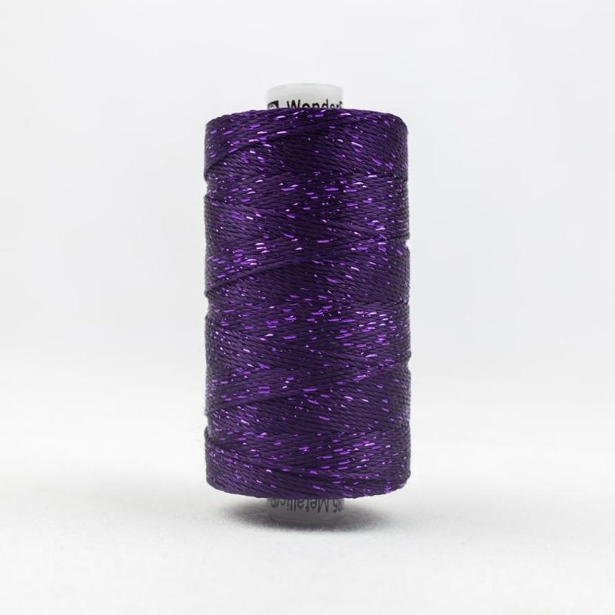 Thread - Dazzle Rayon Metallic - 8Wt - DZ124 - Purple