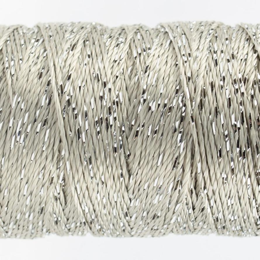Thread - Dazzle Rayon Metallic - 8Wt - DZ2000 - Silver
