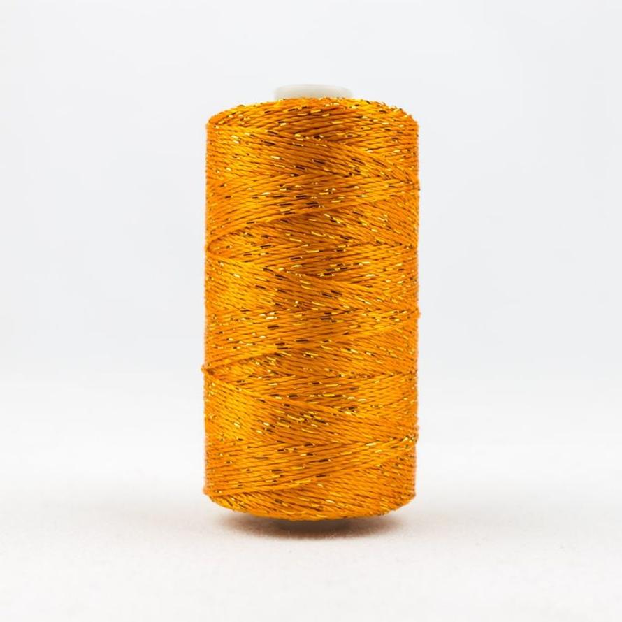 Thread - Dazzle Rayon Metallic - 8Wt - DZ2108 - Pumpkin