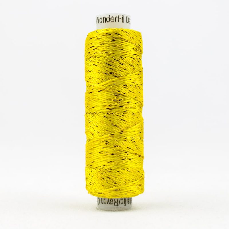 Thread - SSDazzle Rayon Metallic - 8Wt - SSDZS2117 - Dandelion - 46m/50yd