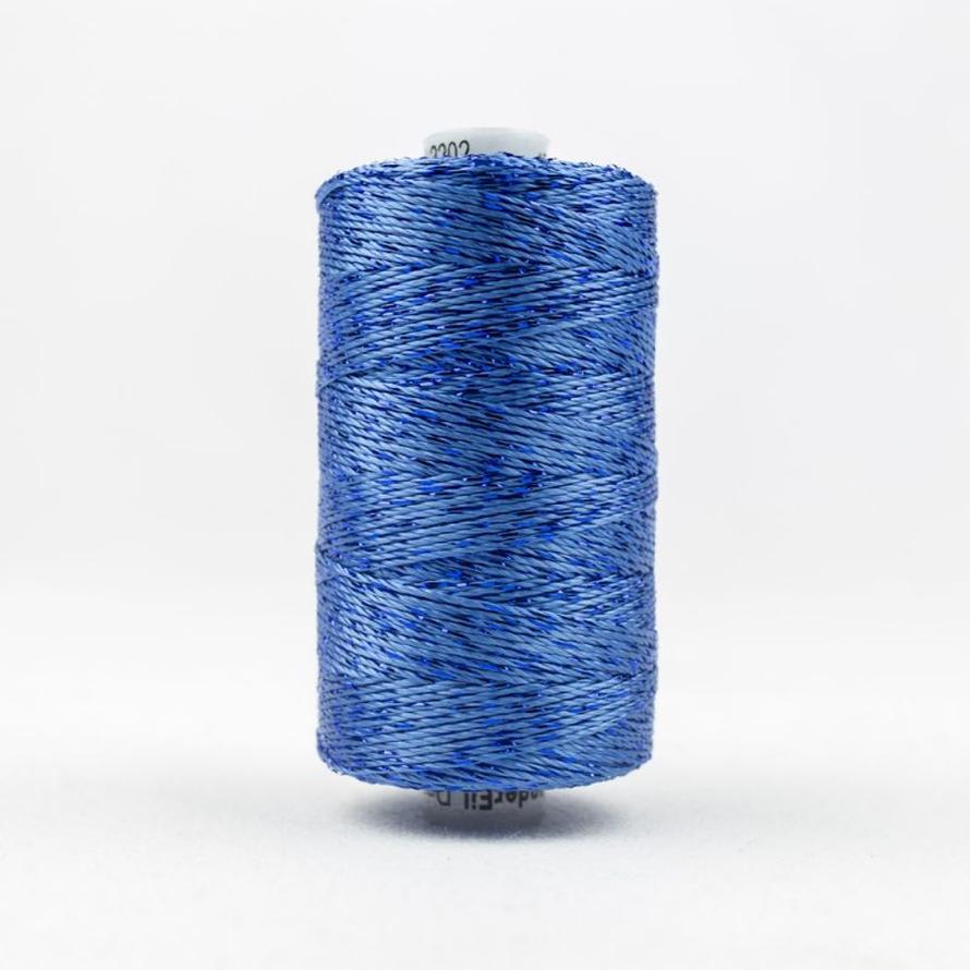 Thread - Dazzle Rayon Metallic - 8Wt - DZ2202 - Baltic Blue