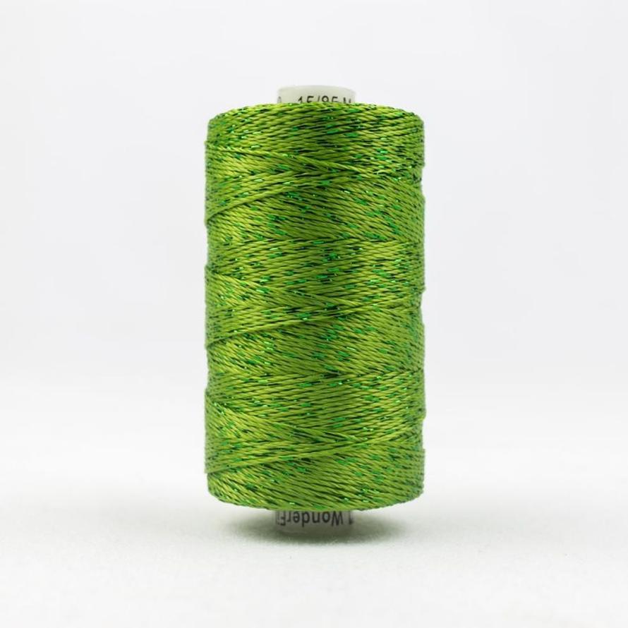 Thread - Dazzle Rayon Metallic - 8Wt - DZ280 - Grass Green