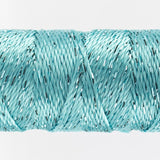 Thread - SSDazzle Rayon Metallic - 8Wt - SSDZS3130 - Aqua Sea - 46m/50yd