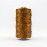 Thread - Dazzle Rayon Metallic - 8Wt - DZ330 - Acorn Brown