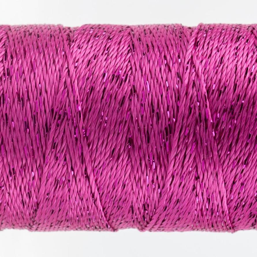 Thread - Dazzle Rayon Metallic - 8Wt - DZ39 - Fuchsia