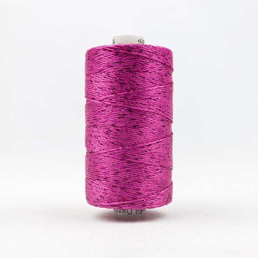 Thread - Dazzle Rayon Metallic - 8Wt - DZ39 - Fuchsia
