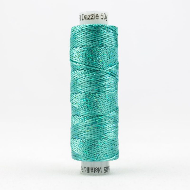 Thread - SSDazzle Rayon Metallic - 8Wt - SSDZS4137 - Cockatoo - 46m/50yd