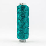 Thread - SSDazzle Rayon Metallic - 8Wt - SSDZS4141 - Deep Peacock Blue - 46m/50yd